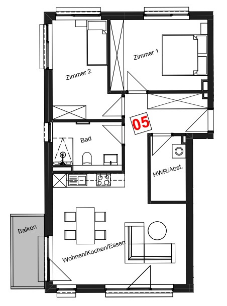 Bild des Grundrisses